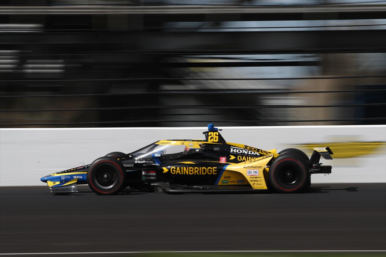Colton Herta - Indianapolis 500 Open Test - By: Chris Owens -- Photo by: Chris Owens